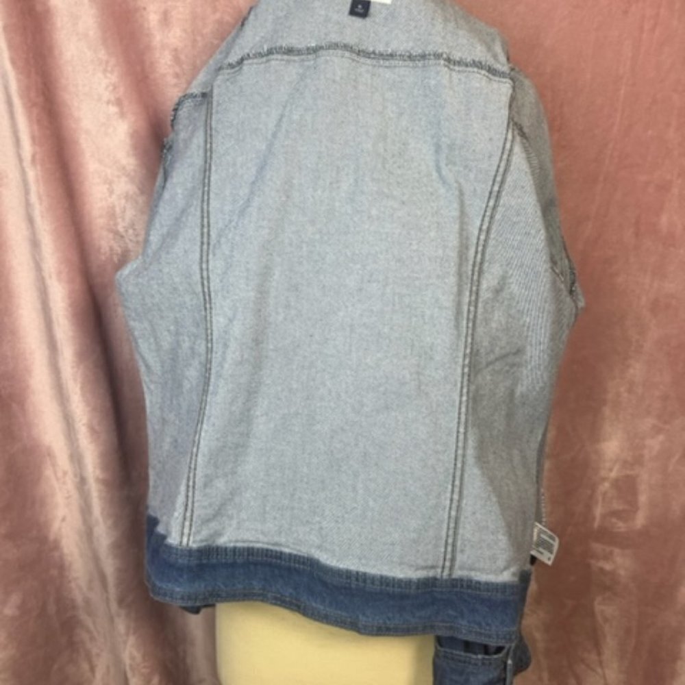 Womens Denim Jacket Button Down Universal Thread Jacket Size XL - Picture 8 of 10
